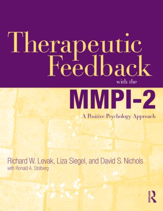 R. Therapeutic Feedback with the MMPI-2